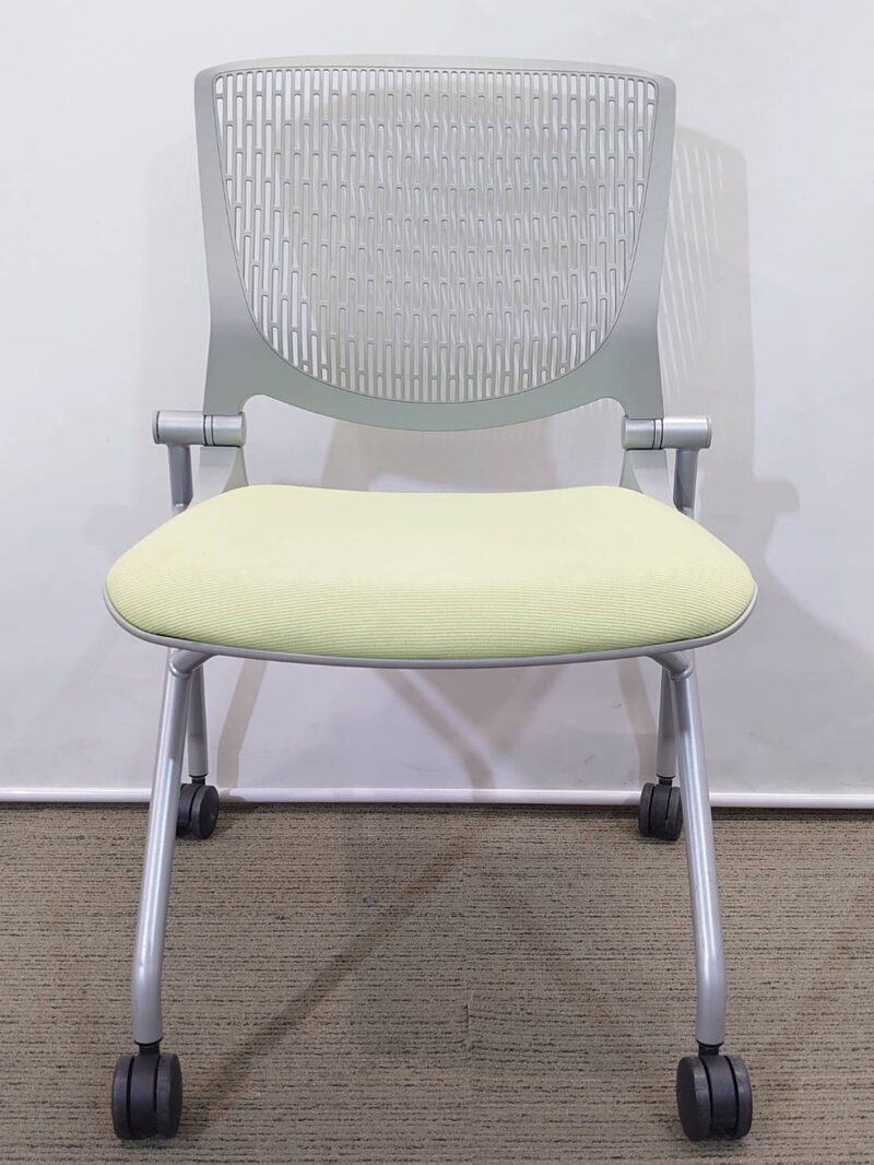 【中古・送料無料 地域限定】美品 10脚セット オカムラ グラータ 会議用チェア - 画像 (5)