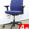 【中古・送料無料 地域限定】オフィスチェア４脚セット CASCADE