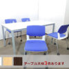 【新品テーブル】【中古チェア】４人用 会議セット - 画像 (2)