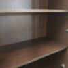 【送料無料 東京地区限定】 役員家具4点セット ガラス書庫 ワードローブ 両開き書庫×2台【中古オフィス家具】【中古】 - 画像 (5)