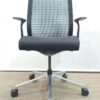 【送料無料 地域限定】 スチールケース Steelcase シンクチェア Think デスクチェア メッシュチェア オフィスチェア 事務チェア 肘付き【中古オフィス家具】【中古】 - 画像 (5)