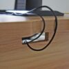【法人様限定】送料無料 スチール脚デスク W1000xD700 ナチュラル ブラック脚 RFSLD-1070NA-BL - 画像 (7)