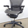 【送料無料 地域限定】ハーマンミラー Herman Miller アーロンチェア Aタイプ サイズA エグゼクティブチェア マネジメントチェア リモートワーク ゲーミングチェア 【中古オフィス家具】【中古】