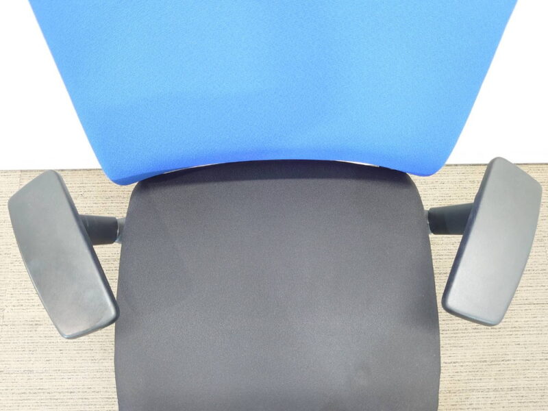 スチールケース Steelcase シンクチェア Think デスクチェア ハイバックチェア オフィスチェア 事務チェア 肘付き【中古オフィス家具】【中古】 - 画像 (8)