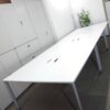 大型会議テーブル W3600 コクヨ ワークソート ワークテーブル フリーアドレス 可動式 ミーティングテーブル 会議テーブル SDT-WS1212PAW 【中古オフィス家具】【中古】 - 画像 (13)