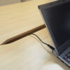 【法人様限定】ハイデスク W1200xD600 ホワイト RFHD-1260WH - 画像 (5)