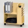 【法人様限定】送料無料 [Jシリーズ] スリムワゴン W530xD265 ナチュラル RFSW-265NJ - 画像 (5)