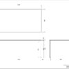 【法人様限定】送料無料 ミーティングテーブルＷ1800xD900 ダークⅡ RFD-1890DB2TL - 画像 (4)