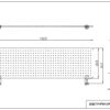 【法人様限定】送料無料 メタルデスクトップパネル W1000 ブラック クランプ型 SHDTP-PBK10 - 画像 (3)