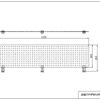 【法人様限定】送料無料 メタルデスクトップパネル W1200 ホワイト クランプ型 SHDTP-PWH12 - 画像 (2)