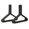 【法人様限定】送料無料 PINZO カラー脚アクリルスモーク衝立 W900×H600 ブラック PPL-9060ACBK-BK - 画像 (2)