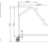 【法人様限定】送料無料 QSB用台車 - 画像 (3)