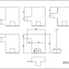 【法人様限定】送料無料 indice インディチェ ブックエンド RFBS-JP - 画像 (6)