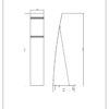 【法人様限定】送料無料 インフォメーションボード シルバー RFIB-001 - 画像 (6)