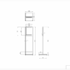 【法人様限定】送料無料 ミーツ 案内板A4 オーク RFMIB-A4OA - 画像 (7)