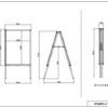 【法人様限定】送料無料 スナップフレームスタンド A1両面 RFSNFS-A1 - 画像 (6)