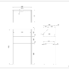 【法人様限定】送料無料 演説台 ダーク SHEN-DB2 - 画像 (5)