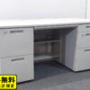 【美品アウトレット品】 2019年製 コクヨ 両袖机 スチールデスク オフィスデスク 両袖デスク 役員デスク マネジメントデスク エグゼクティブデスク 事務机 W1400 【中古オフィス家具】【中古】