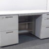 【美品アウトレット品】 2019年製 コクヨ 両袖机 スチールデスク オフィスデスク 両袖デスク 役員デスク マネジメントデスク エグゼクティブデスク 事務机 W1400 【中古オフィス家具】【中古】 - 画像 (2)