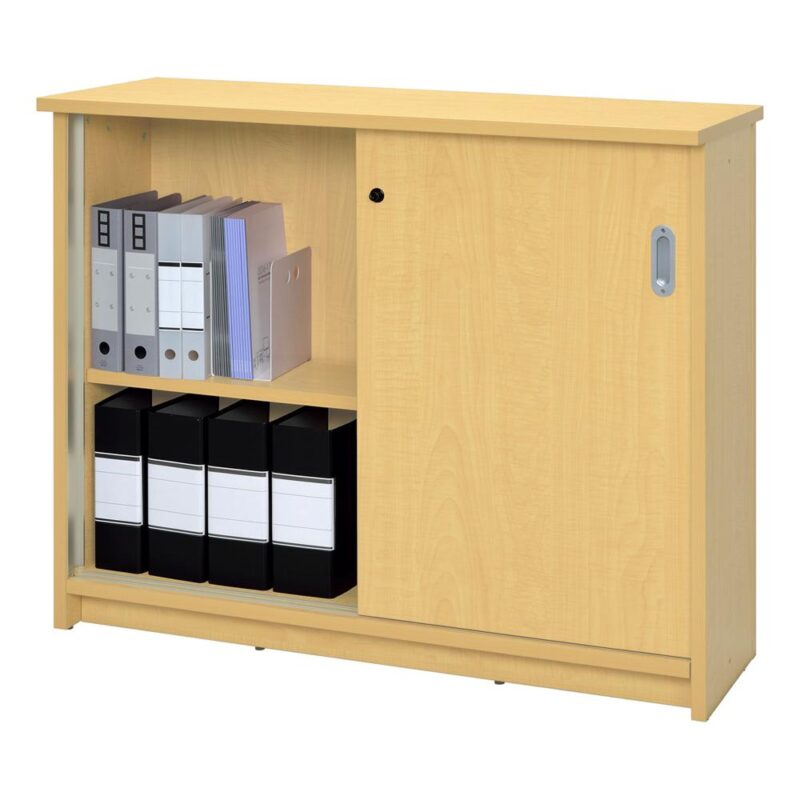【法人様限定】送料無料 [Jシリーズ] 書庫型カウンターⅡ ナチュラル RFHCSH2-1200NJ - 画像 (6)