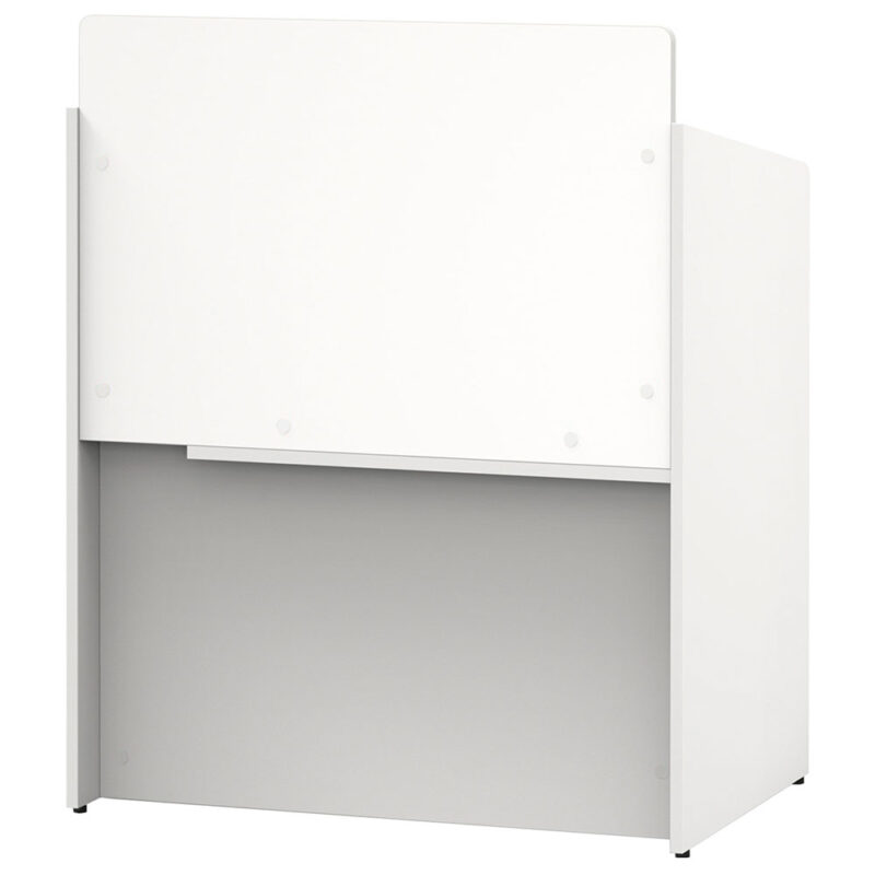 【法人様限定】送料無料 記載台 ロー W900×D600 ホワイト RFKD-9060WHL - 画像 (2)