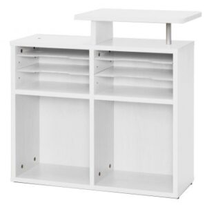 【法人様限定】送料無料 [Jシリーズ] ローカウンターⅡ用サイドテーブル ホワイト RFLC2-ST-7131WH