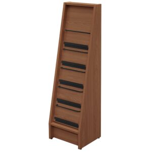 【法人様限定】送料無料 ミーツ カタログスタンド シングル ウォルナット RFMKS-SGOA