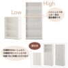 【法人様限定】送料無料 可動棚シェルフ用棚板 ホワイト - 画像 (2)