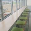 【法人様限定】送料無料 ローバックハイチェア グリーンパッド付き 2脚セット RFC-FPHGNJ-2SET - 画像 (7)