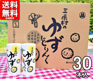 大人気 手土産 プレゼント 返礼品 お歳暮 御歳暮 お年賀 御年賀 ギフト ゆずどりんく 195g×30本入り ゆずジュース 柚子ジュース 農協直送 高知県 三原村 高知土産 高知みやげ 帰省土産 お礼 退職 転勤 退院 快気祝い