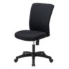 【法人様限定】送料無料 新品 NTUチェア 布 NTU-76 ブラック グレー W635×D615×H890～1050（SH410～525） オフィス チェア デスク周辺 キャスター付き - 画像 (2)