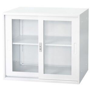 【法人様限定】送料無料 新品 KDS単体書庫 A4対応2段アクリル扉 KDS-2A4AC キャビネット 書庫 ホワイト ニューグレー ブラック W880×D400×H750 アクリル扉 オフィス 事務所