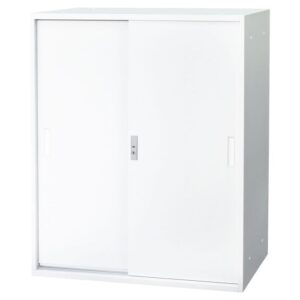 【法人様限定】送料無料 新品 KDS単体書庫 A4対応3段スチール扉 KDS-3A4S キャビネット 書庫 ホワイト ニューグレー ブラック  W880×D400×H1110 スチール オフィス 事務所