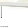 【法人様限定】送料無料 新品 BLG ユーティリティーテーブル W1000 BLG-W107 ホワイト ナチュラル サイズ W1000×D700×H700 オフィス テーブル
