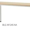 【法人様限定】送料無料 新品 BLG ユーティリティーテーブル W1200 BLG-W127 ホワイト ナチュラル W1200×D700×H700 オフィス 会議 - 画像 (2)