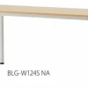 【法人様限定】送料無料 新品 BLG ユーティリティーサイドテーブル W1200 BLG-W124S ホワイト ナチュラル W1200×D400×H700 オフィス テーブル 会議