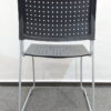 【送料無料 地域限定】 4脚セット アイリスチトセ ミーティングチェア 会議チェア スタッキングチェア スタックチェア 会議用チェア 会議椅子 ミーティング用チェア ASL-110PP ブラック色 【中古オフィス家具】【中古】 - 画像 (6)