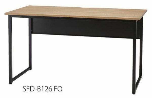 【法人様限定】送料無料 新品 SFD ワークデスク126 SFD-B126 ブラック フォレスト W1200×D600×H700 デスク オフィス