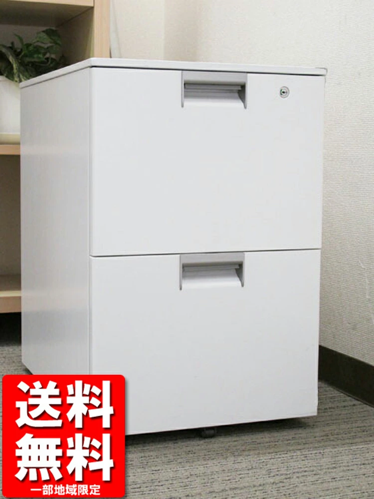 イトーキ CX 2段ワゴン サイドワゴン デスクワゴン キャスターワゴン 袖机 脇机 中古