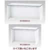 【法人様限定商品】ローカウンター 受付カウンター 新品カウンター 国産カウンター ホワイトタイプ インフォメーションカウンター 受付 受付台 窓口 接客 W1600×D700×H700 カウンター 選べる天板３色 【送料無料 地域限定】【新品オフィス家具】 - 画像 (6)