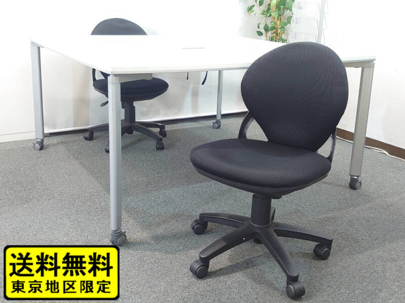 【送料無料 東京地区限定】 2人用 フリーアドレス デスクセット コクヨ ワークソート ワークテーブルセット W1400 フリアド 平机 可動式 オフィスデスク オフィステーブル ミーティングテーブル 会議テーブル 多目的テーブル SDT-WS1414PAW 開業セット 国産 オフィス家具セット 【中古オフィス家具】 【中古】