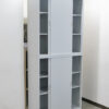 【美品】 スチール書庫 スチールキャビネット 上下書庫 引き違い書庫 スライド書庫 引戸書庫 引き戸書庫 引違い書庫 キャビネット 本棚 書棚 ユニット書庫 保管庫 収納庫 イトーキ ITOKI シンライン THIN LINE 国産 【中古オフィス家具】【中古】 - 画像 (5)