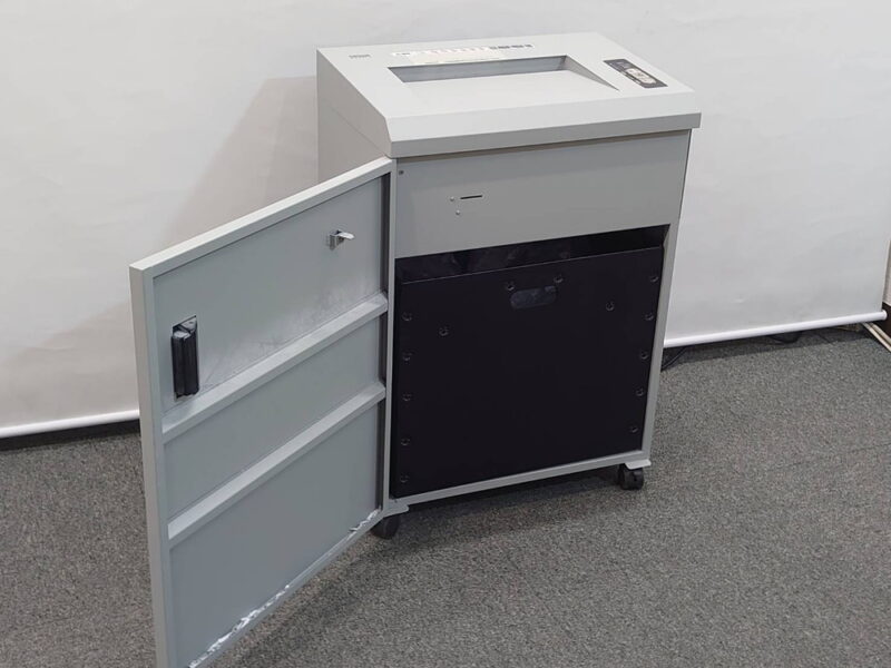 シュレッダー 電動シュレッダー オフィスシュレッダ オフィス用シュレッダー A4対応 A3対応 サンワサプライ400-PSD051 オフィスシュレッダー【中古オフィス家具】【中古】 - 画像 (3)