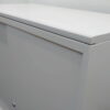 コクヨ 引き違い書庫 ビジネスウォールN キャビネット 2段 BWN-H39F1 ローキャビネット W900×D450×H775 カギ付き書庫 スチール書庫 スチールキャビネット グレー色 収納書庫 本棚 鍵付き書庫 オフィス収納 【中古オフィス家具】【中古】 - 画像 (4)