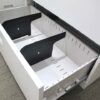 イトーキ シンライン 上下書庫 両開き書庫 ラテラル書庫 キャビネット ユニット書庫 本棚 書棚 スチール書庫 収納庫 保管庫【中古オフィス家具】【中古】 - 画像 (3)