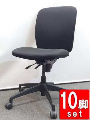 【在庫多数】【中古】10脚セット オフィスチェア デスクチェア 事務チェア キャスターチェア オフィスチェアー 事務用チェア 事務イス 事務椅子 事務いす パソコンチェア ワーキングチェア ワークチェア Steel Case APT【送料無料 地域限定】【中古オフィス家具】