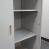ナイキ ガラス書庫 スチール書庫 収納庫 スチール収納庫 キャビネット A040707 A220207 【中古】 - 画像 (3)