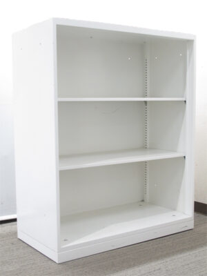 オープン書庫 オカムラ レクトライン キャビネット スチール製 書庫 4B513Y ZA75 国産 中古