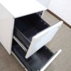 【送料無料 東京地区限定】 ４人用 開業セット 片袖机 片袖デスク コクヨ iS KOKUYO アイエス オフィスデスク スチールデスク 事務机 事務デスク 平机 デスクワゴン サイドワゴン イトーキ ITOKI CZR キャスター付きワゴン キャスターワゴン ４台セット W1200×D700×H720 ホワイト色 【中古オフィス家具】【中古】 - 画像 (13)