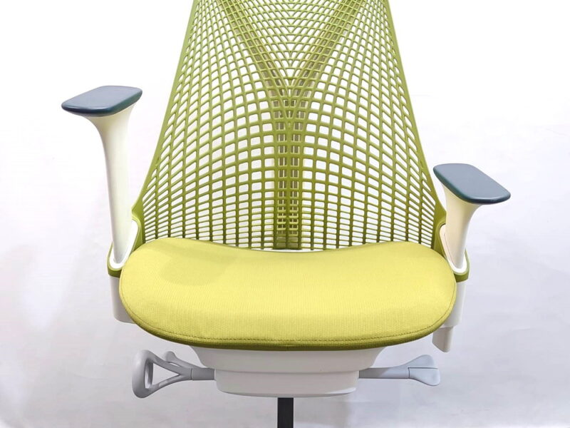【送料無料 地域限定】【美品】ハーマンミラー Herman Miller セイルチェア SAYL Chairs オフィスチェア メッシュチェア デスクチェア ワークチェア 可動肘付き HermanMiller【中古オフィス家具】【中古】 - 画像 (6)